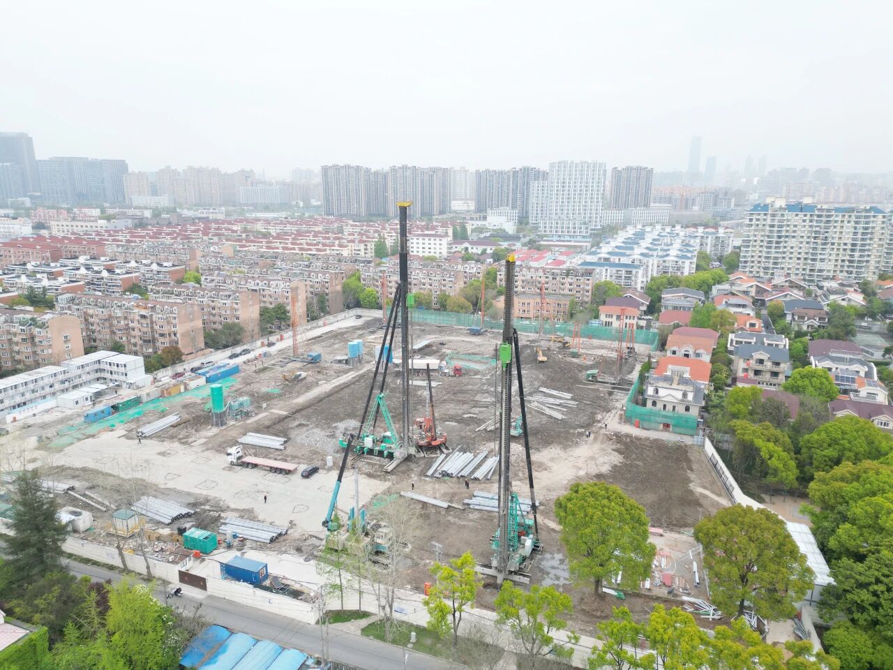 绿色桩基，节能低碳，静钻根植桩工法设备再晒满分“绿色新答卷！